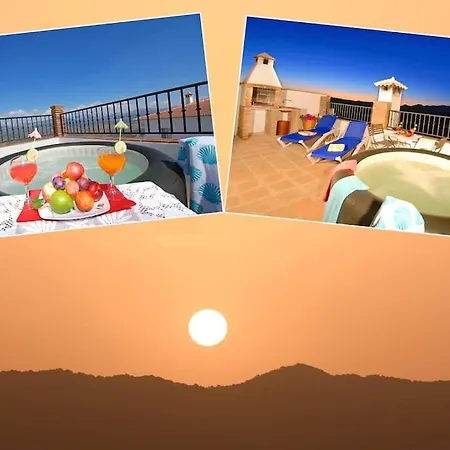 Casa Jose -beautiful Village House- Jacuzzi Included-views-bbq-aircon-wifi * Comares