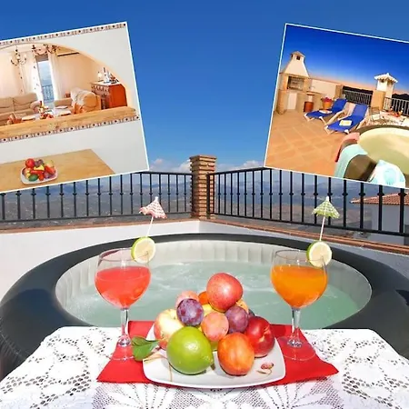 Casa Jose -beautiful Village House- Jacuzzi Included-views-bbq-aircon-wifi Comares